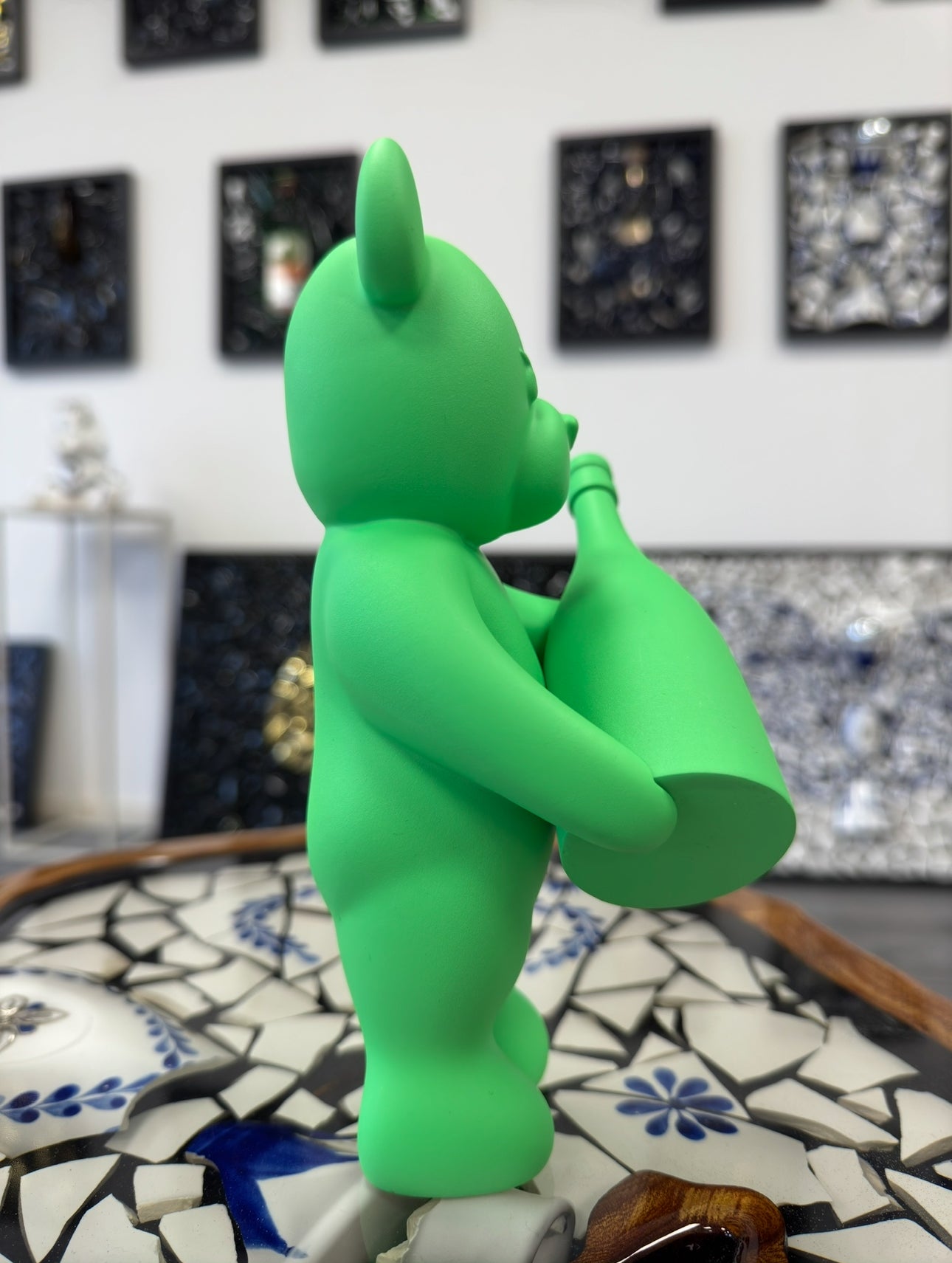 Champagne Bear (Green)