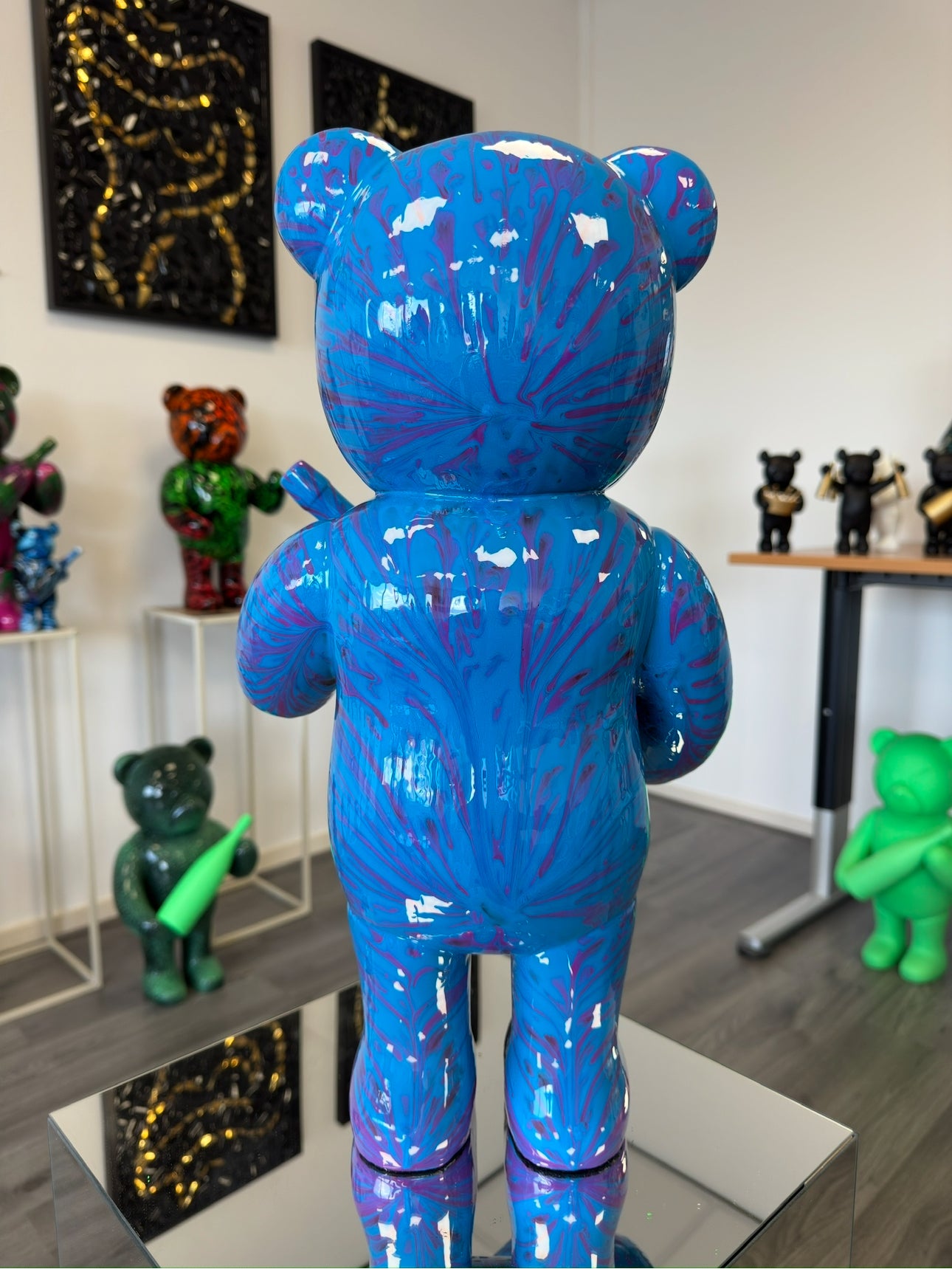 Champagne Bear Pink Pony