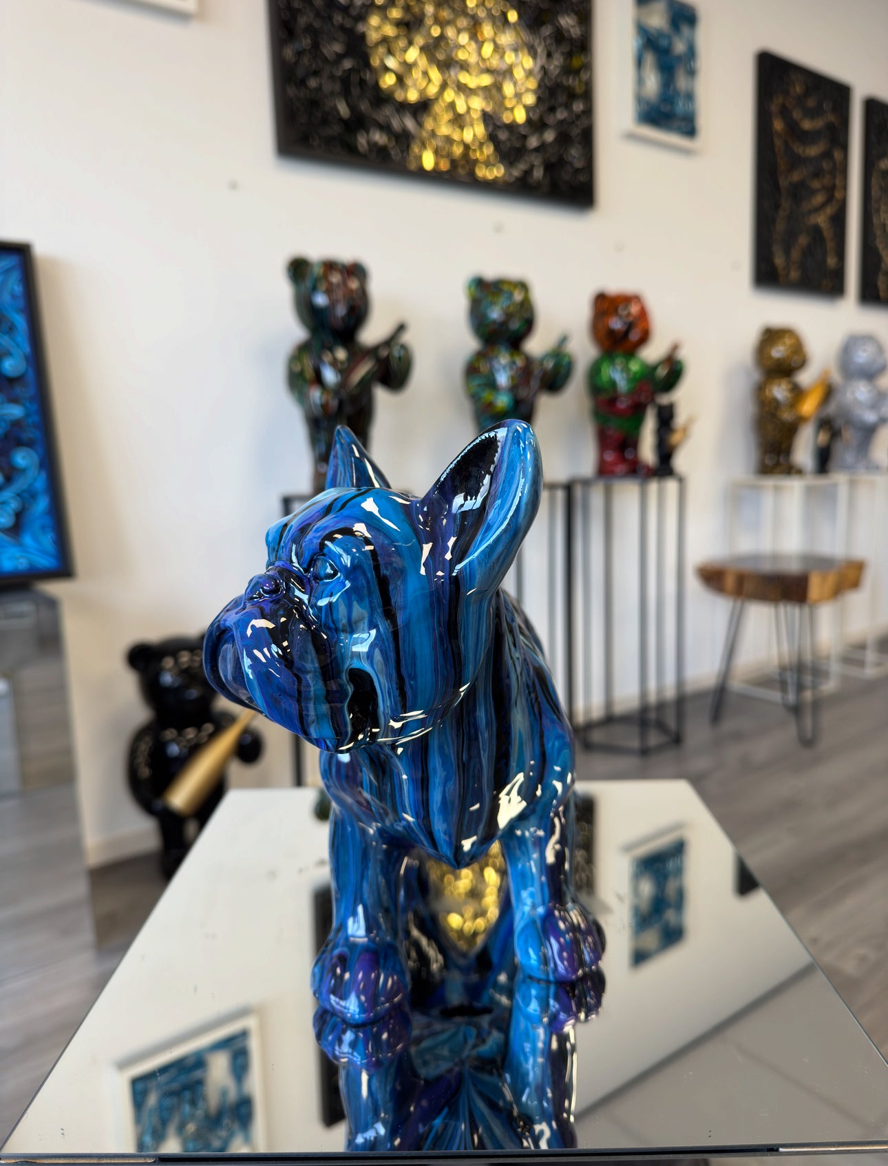 Sapphire French bulldog