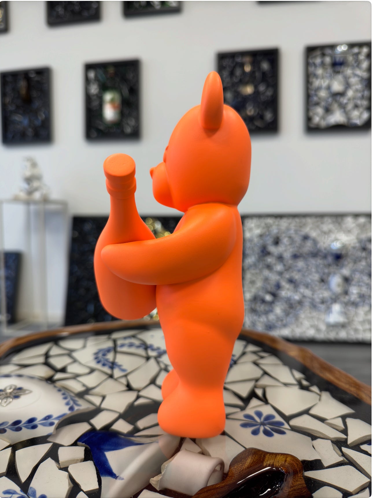 Champagne Bear (Orange)