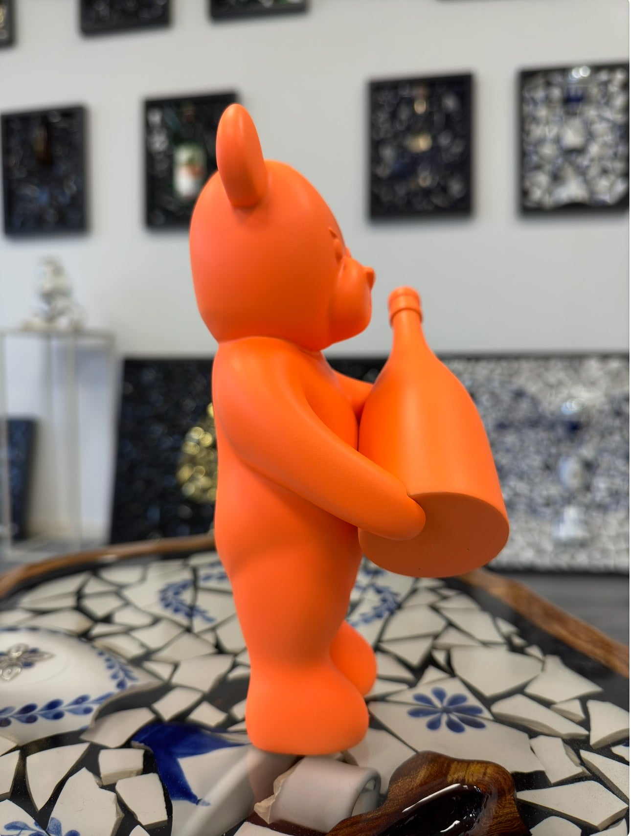 Champagne Bear (Orange)