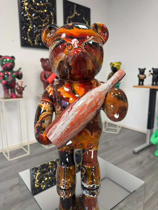 Champagne bear Lava