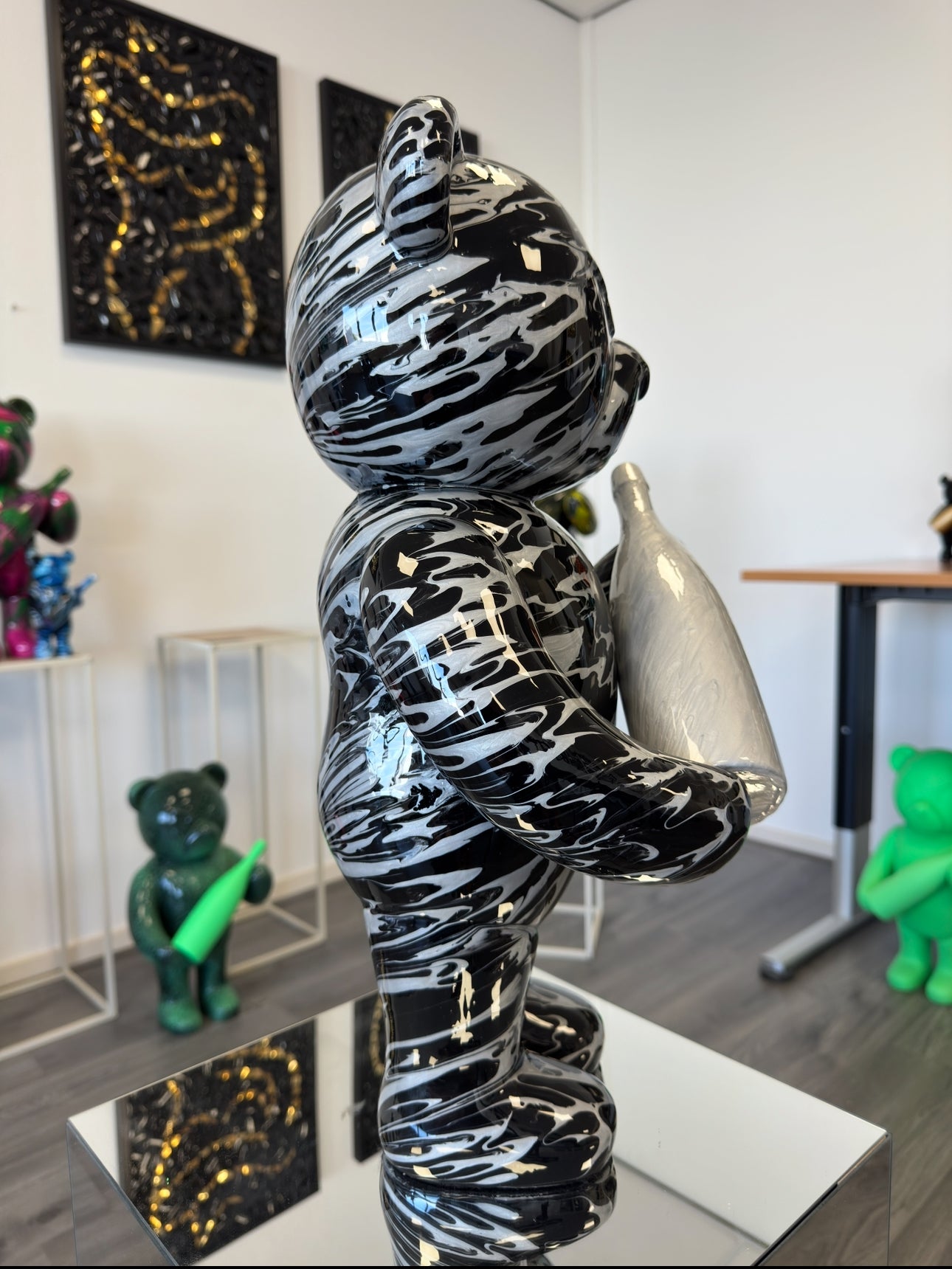 Champagne Bear Silver