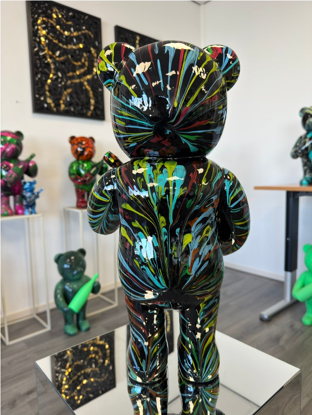 Champagne Bear Batik