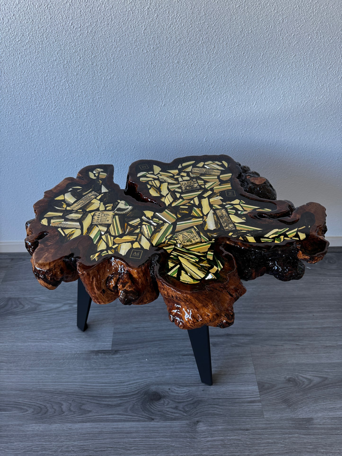 The AU vodka coffee table