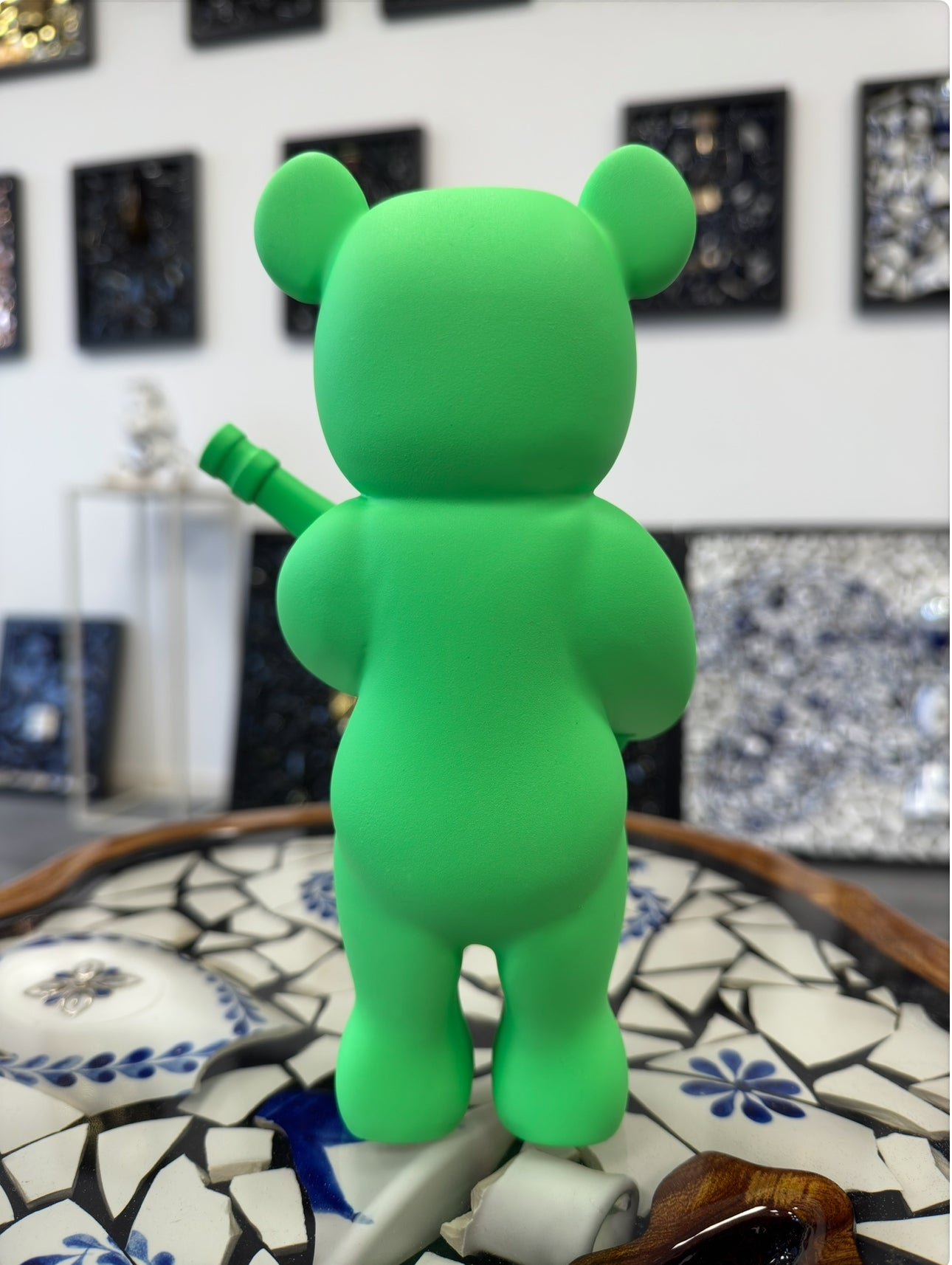 Champagne Bear (Green)