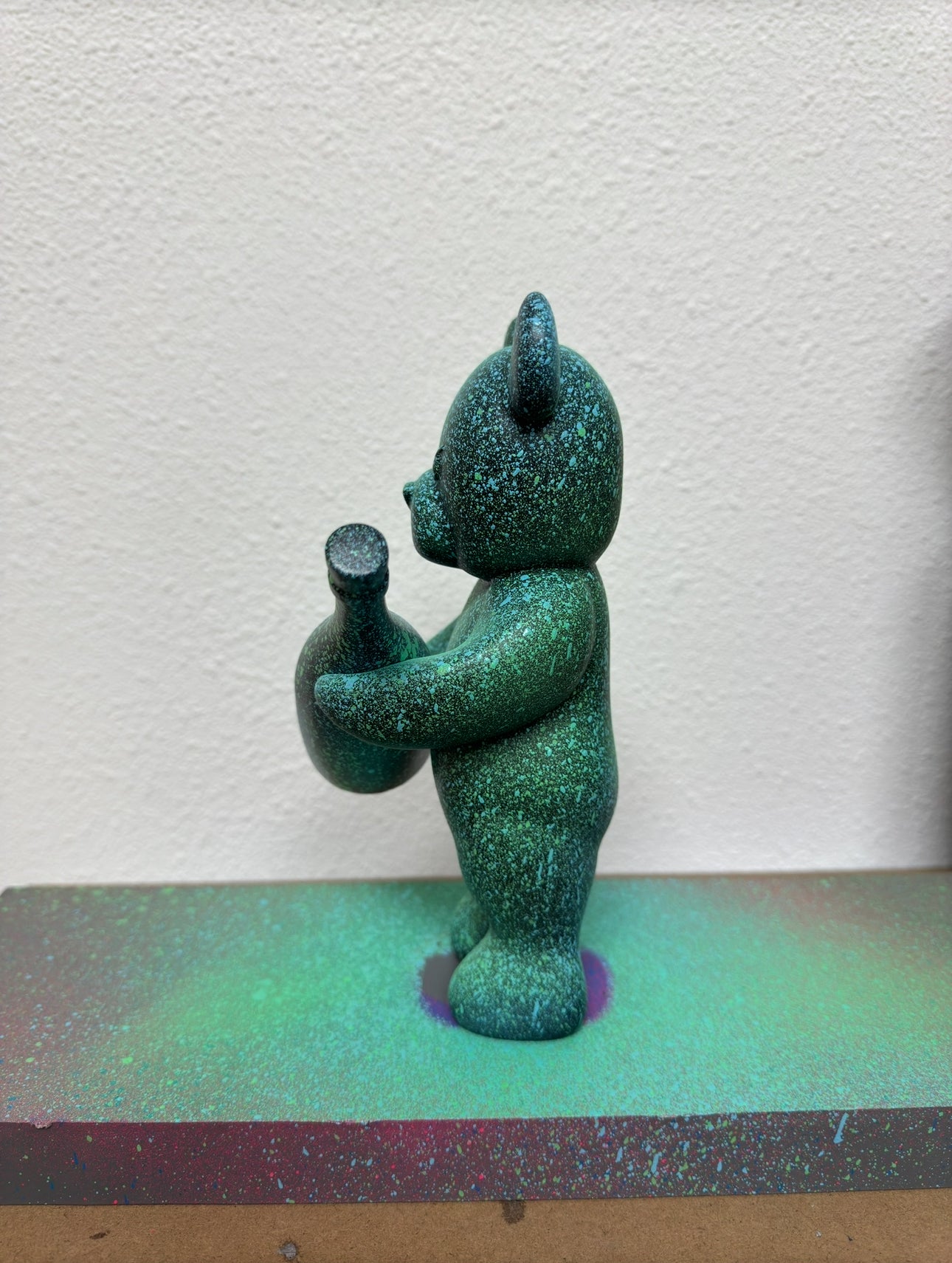 Champgne Bear Aurora Borealis