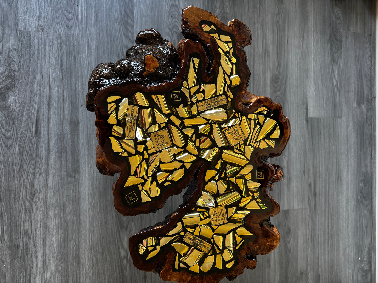 The AU vodka coffee table