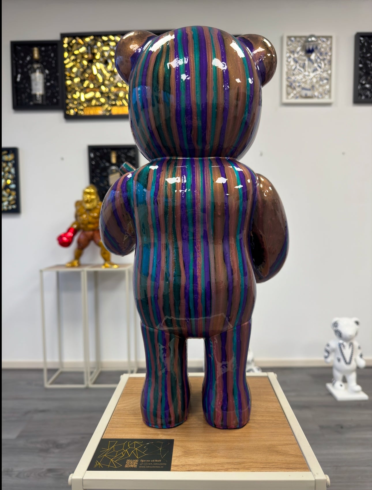 Champagne bear Charly