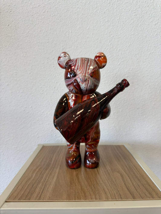 Champagne bear Fire