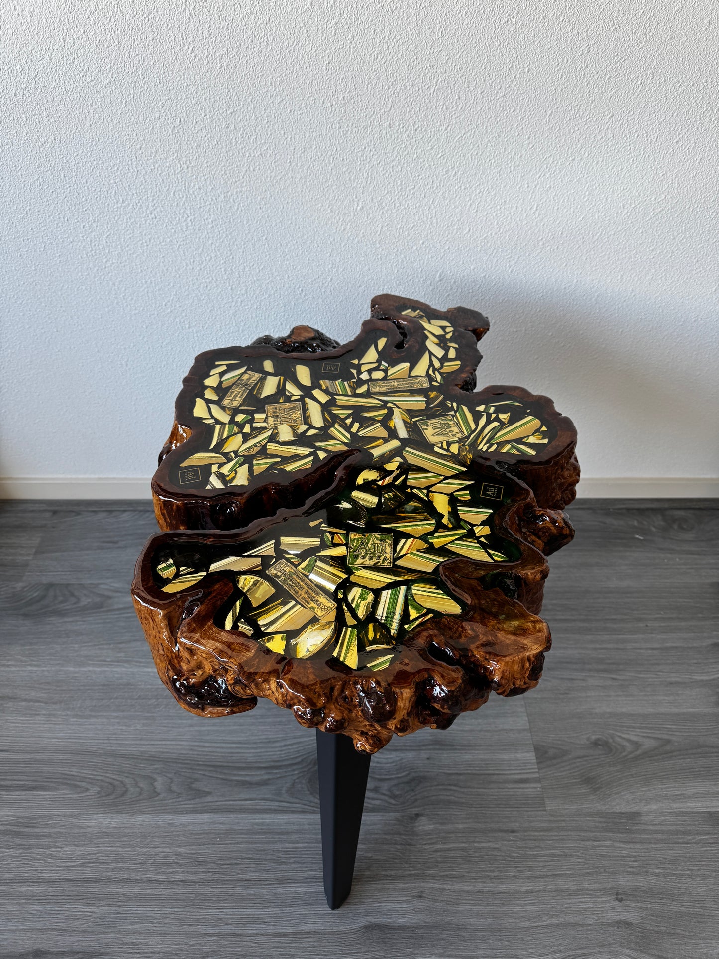 The AU vodka coffee table