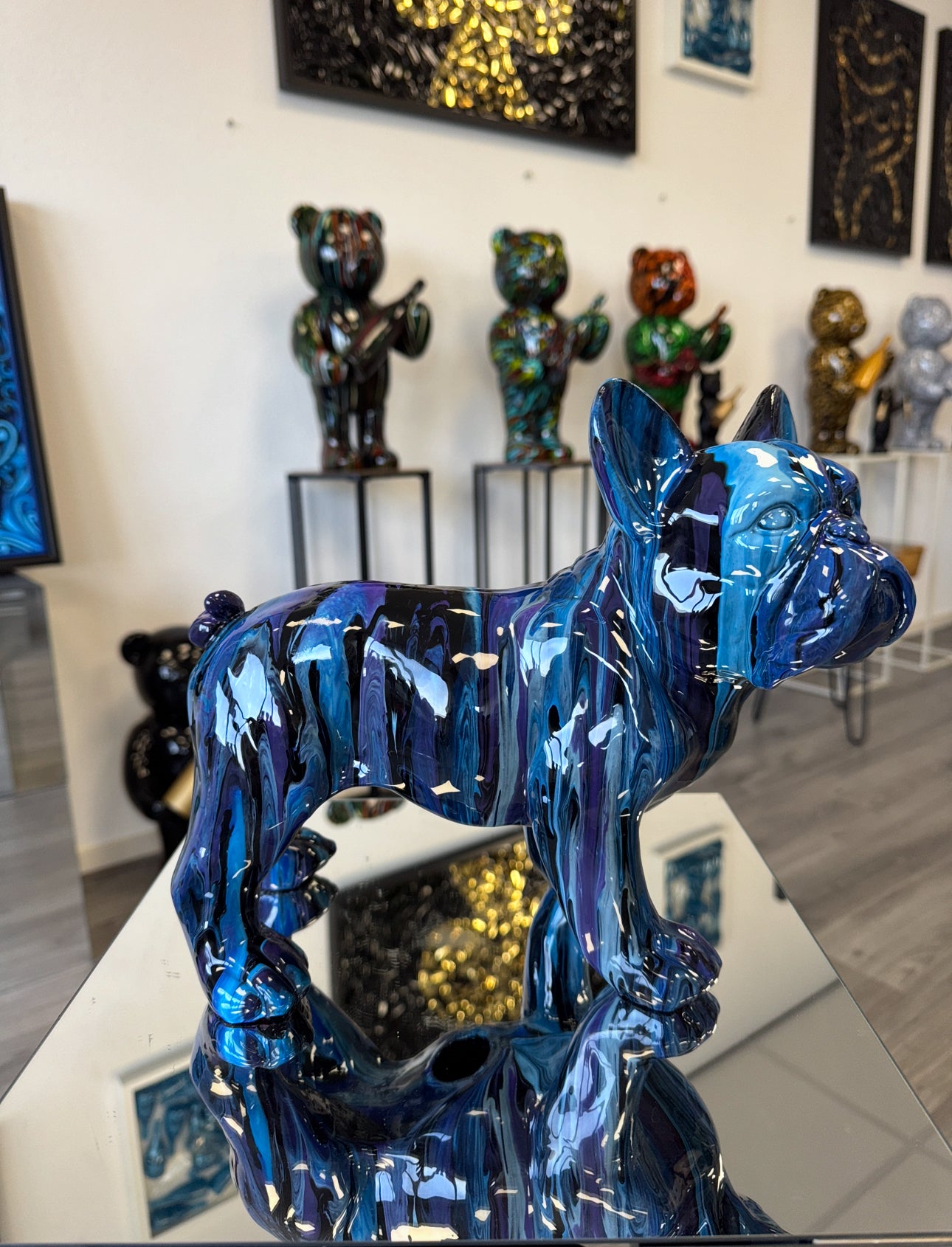 Sapphire French bulldog