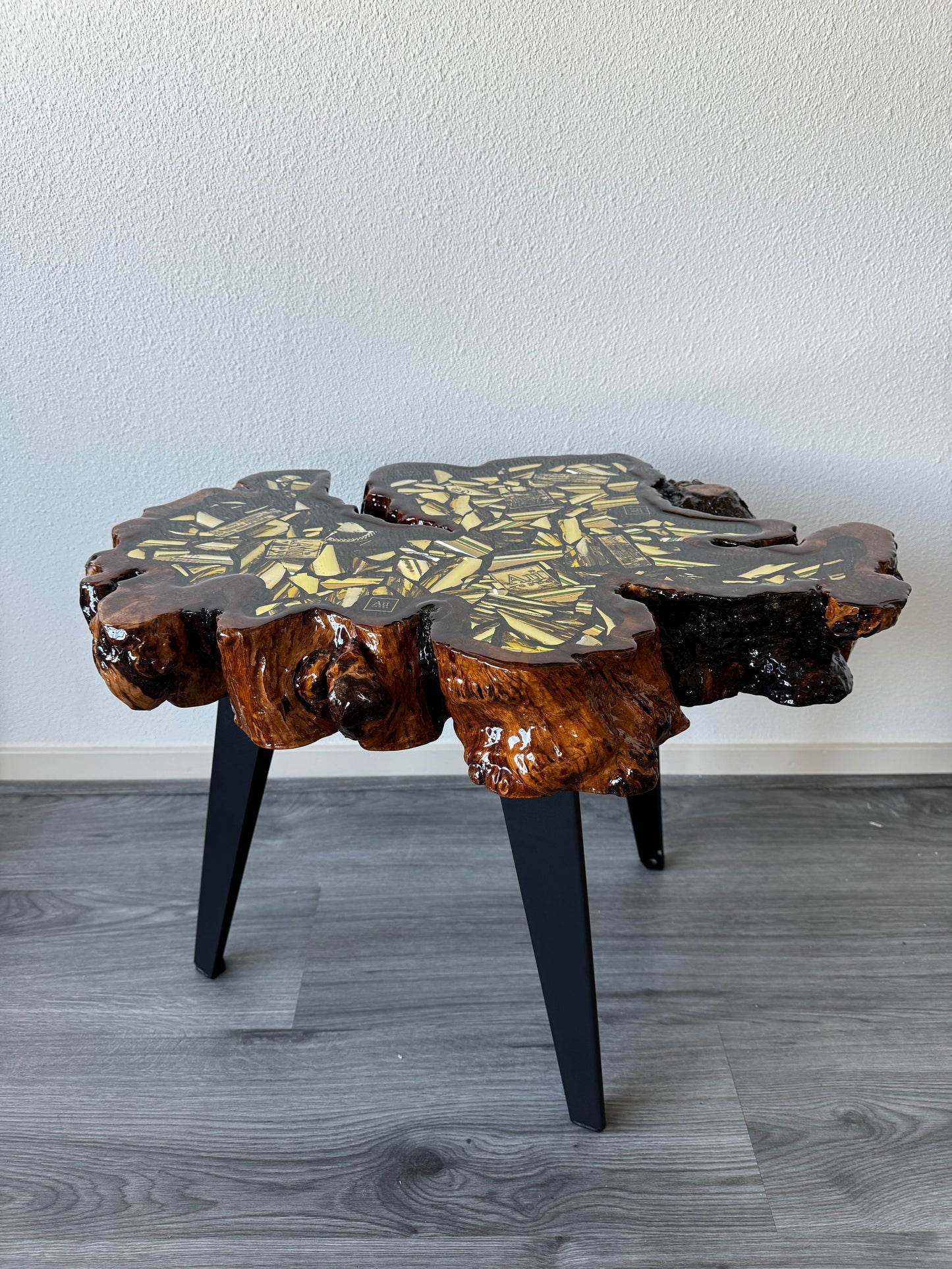 The AU vodka coffee table