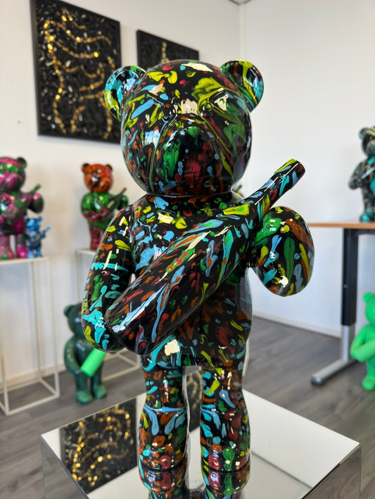 Champagne Bear Batik